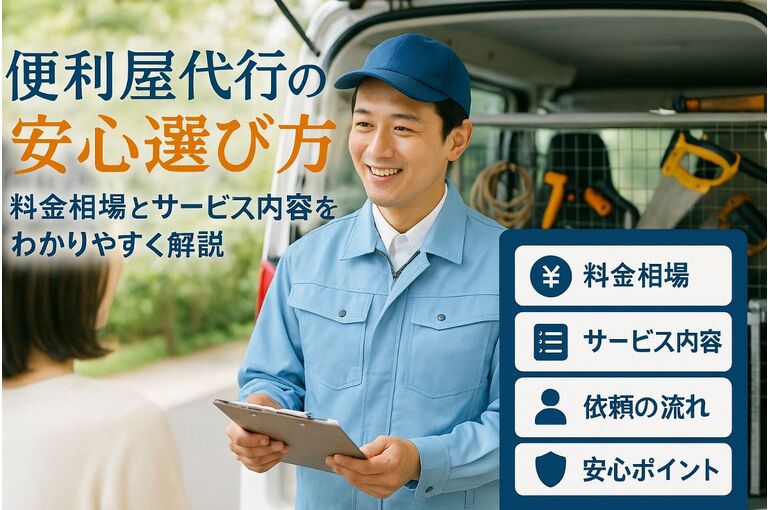 便利屋代行の料金相場やサービス解説と安心して依頼する選び方ガイド