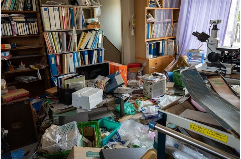 部屋の片付けを行う際の順番について