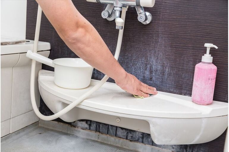 石鹸カスを綺麗に落とす方法