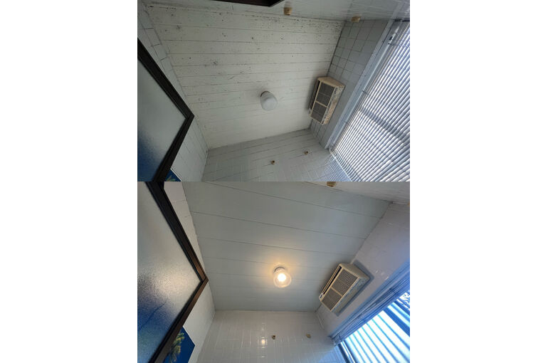 浴室クリーニング　カビ除去