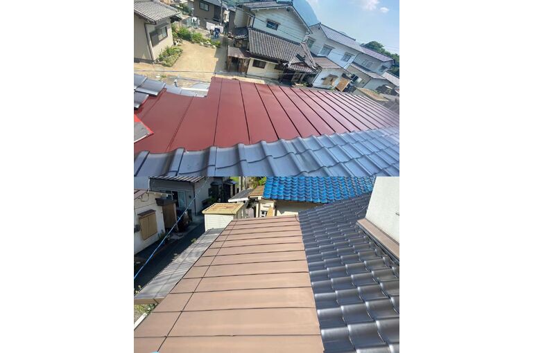 トタン屋根の塗装