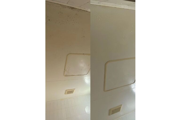 浴室クリーニング　カビ除去